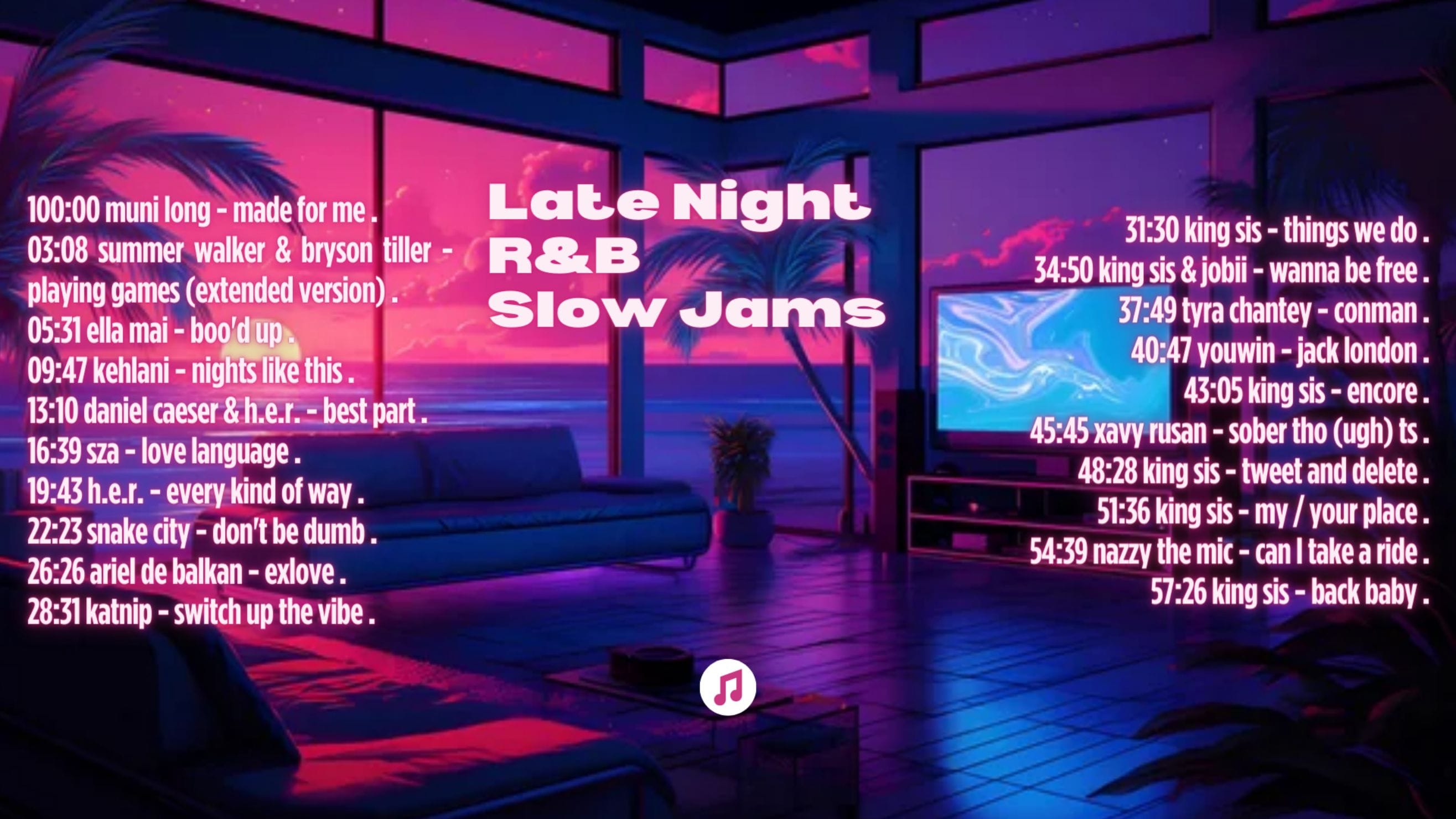 Late Night Soul R&B Slow Jams (2024) Full Poster HD — Watch & Download on MovieBox