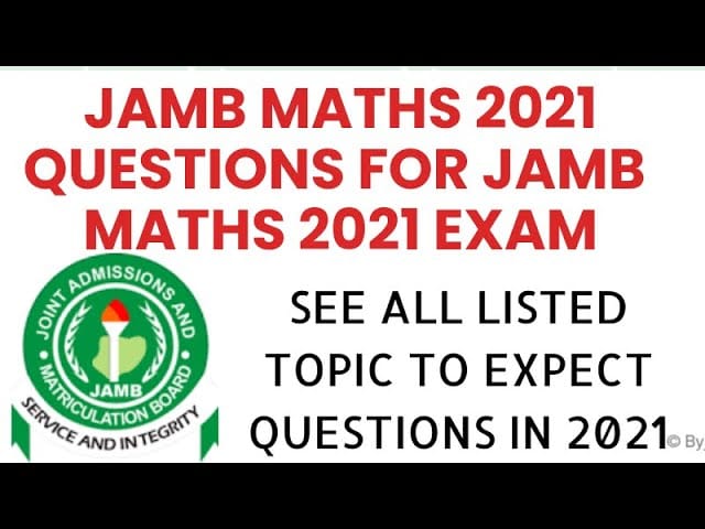 JAMB 2021 TOPICS (2024) Full Poster HD — Watch & Download on MovieBox