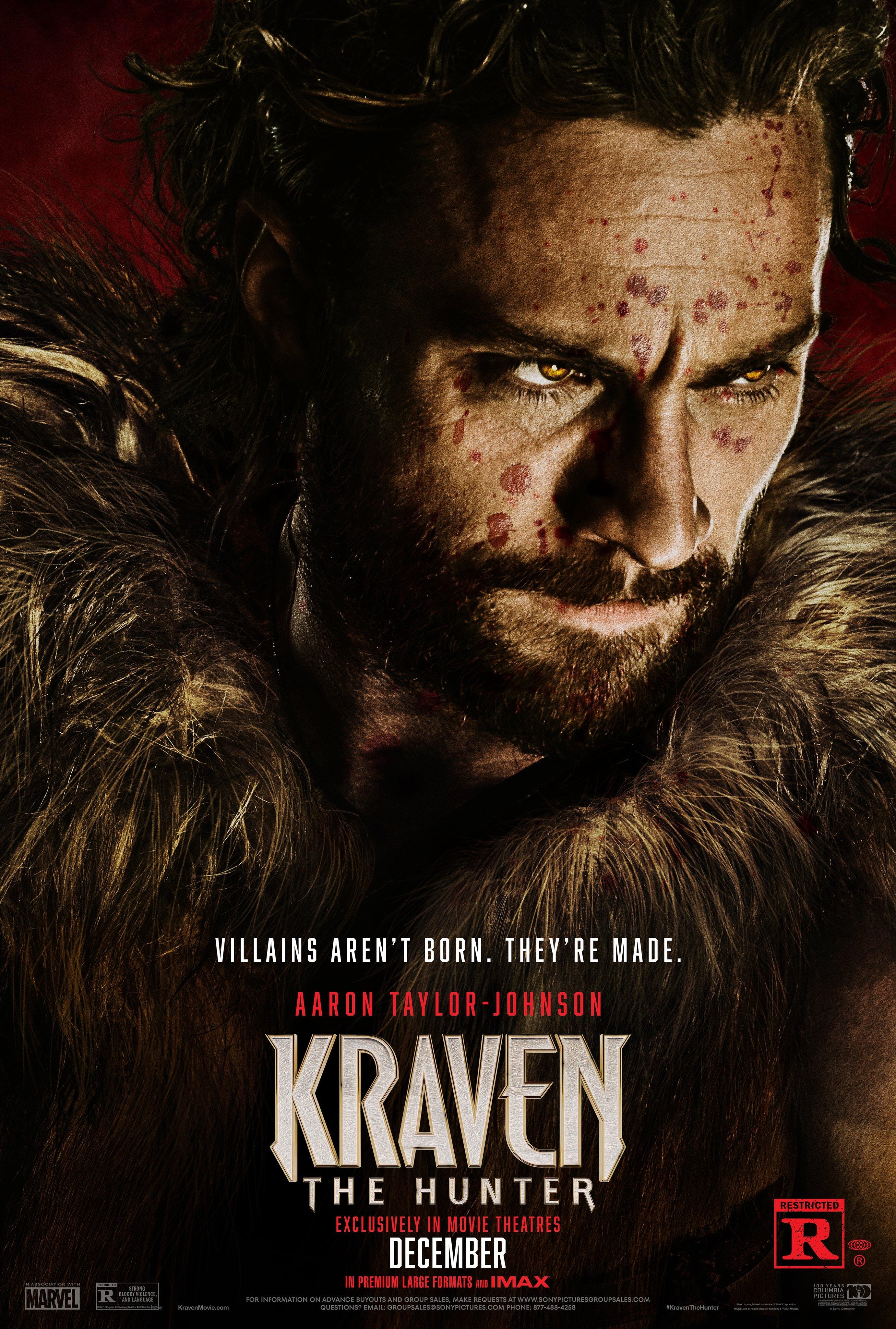 Kraven the Hunter (2024) Full Poster HD — Watch & Download on MovieBox