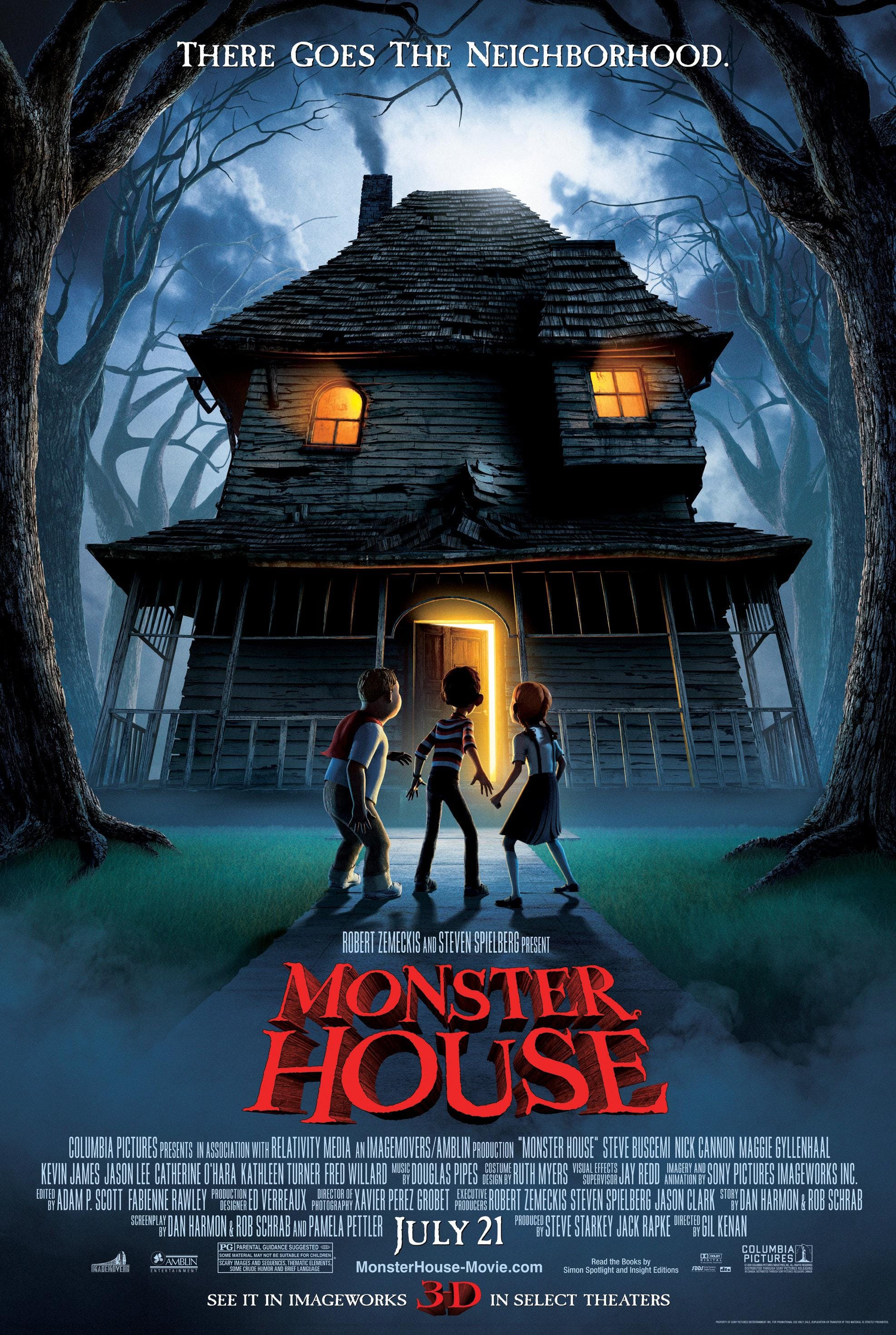 Monster House (2006) Full Poster HD — Watch & Download on MovieBox
