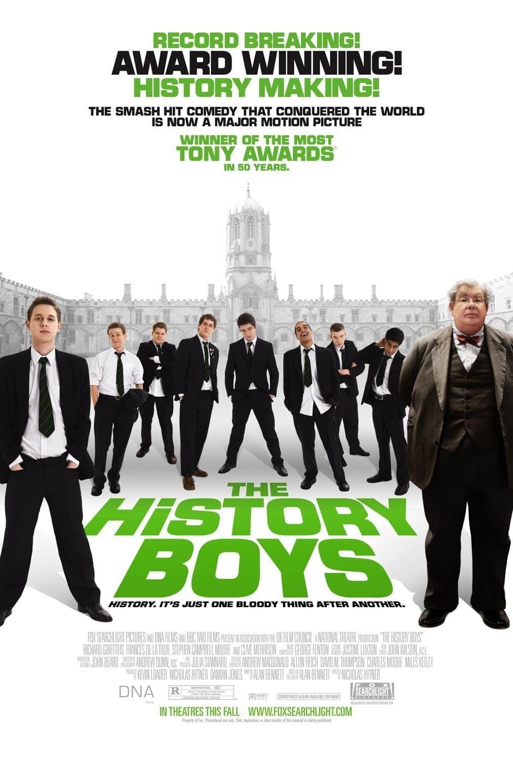 The History Boys (2006) Full Poster HD — Watch & Download on MovieBox
