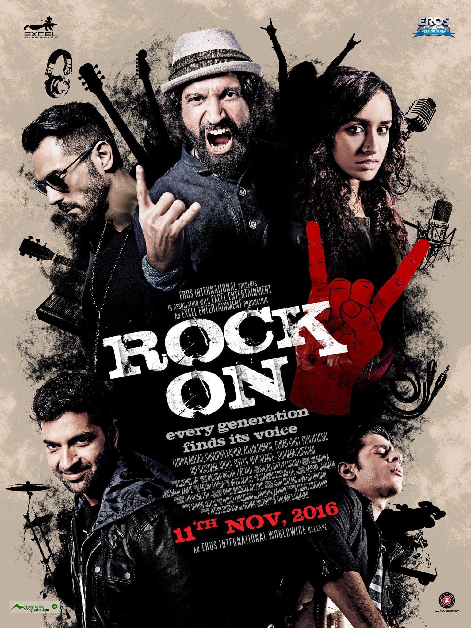 Rock on 2 (2016) Full Poster HD — Watch & Download on MovieBox