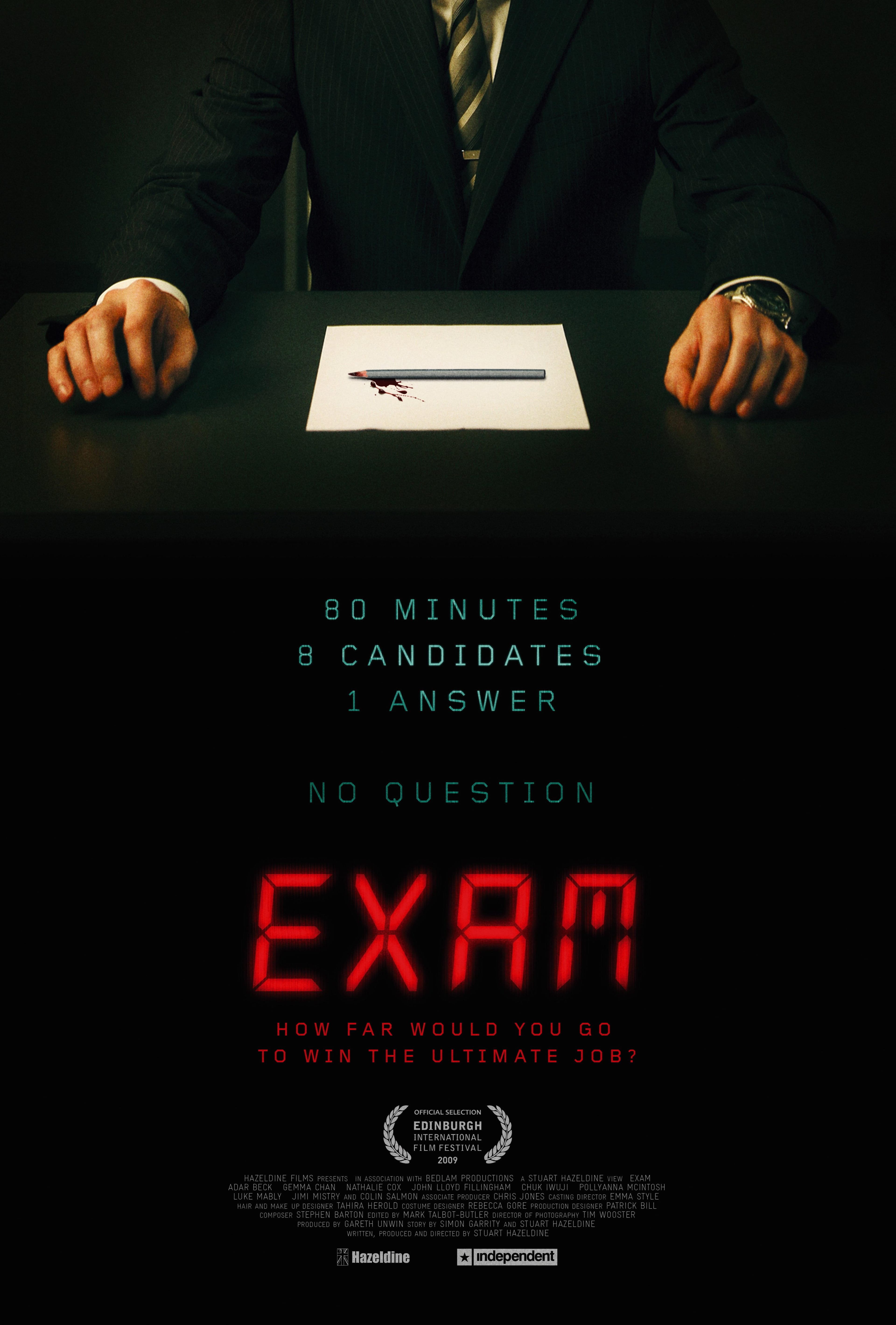 Exam (2010) Full Poster HD — Watch & Download on MovieBox