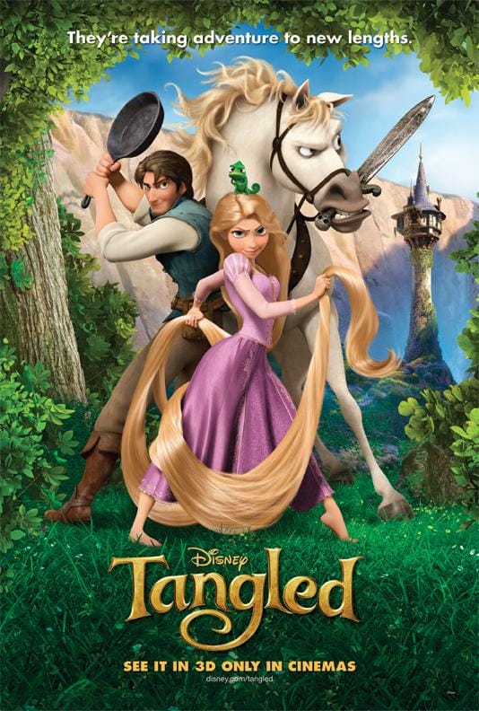 Tangled (2010) Full Poster HD — Watch & Download on MovieBox