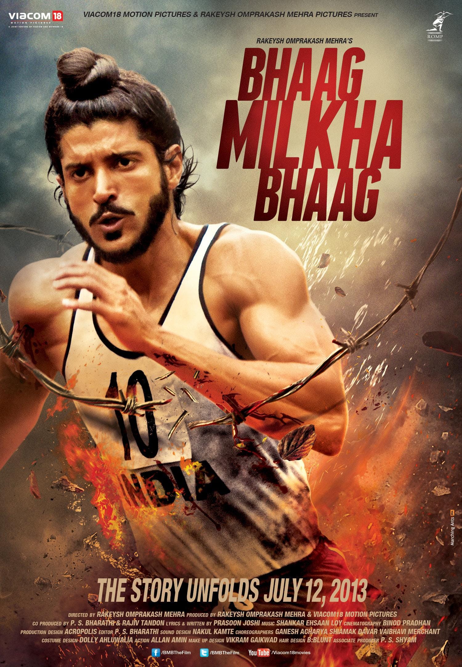Bhaag Milkha Bhaag [Hindi] (2013) Full Poster HD — Watch & Download on MovieBox