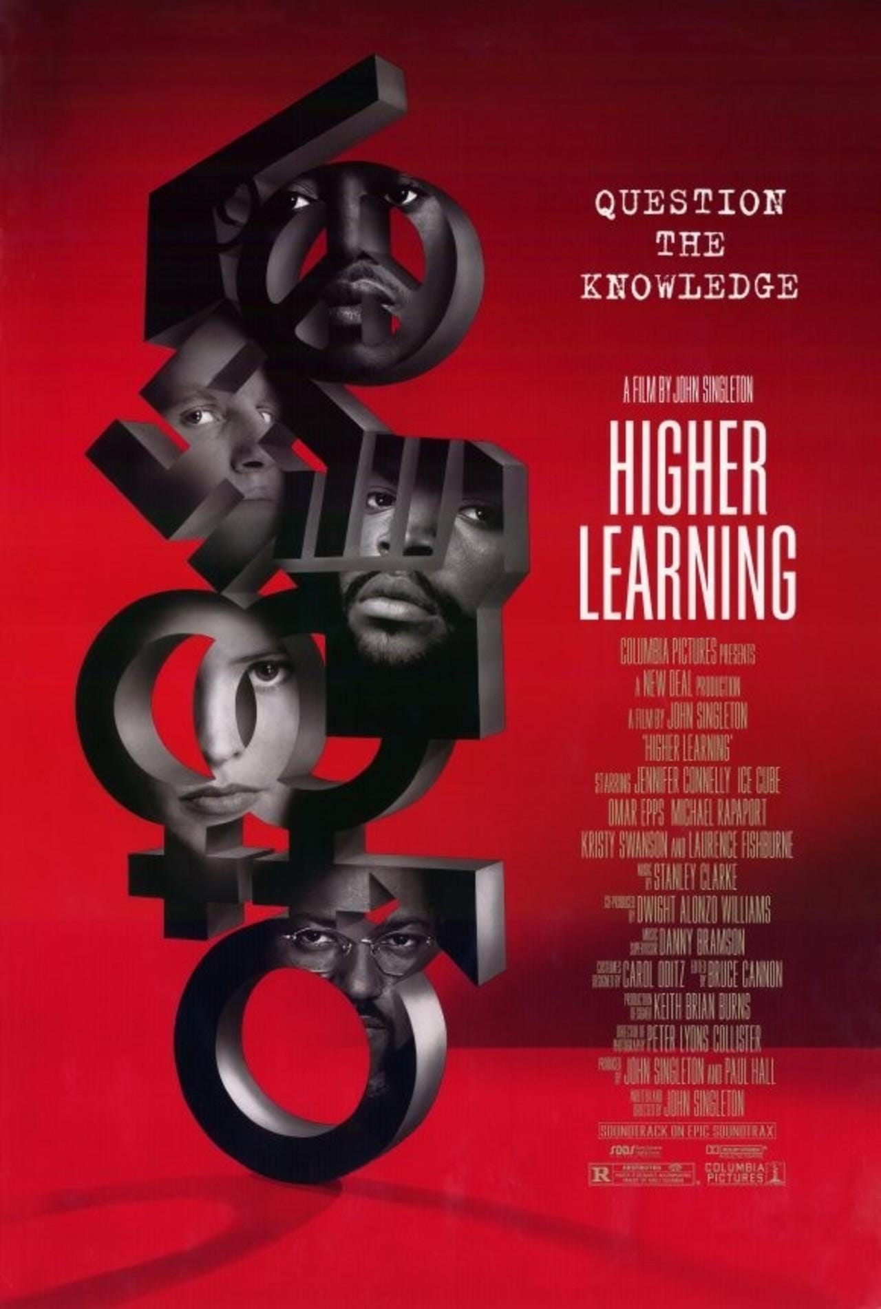 Higher Learning (1995) Full Poster HD — Watch & Download on MovieBox