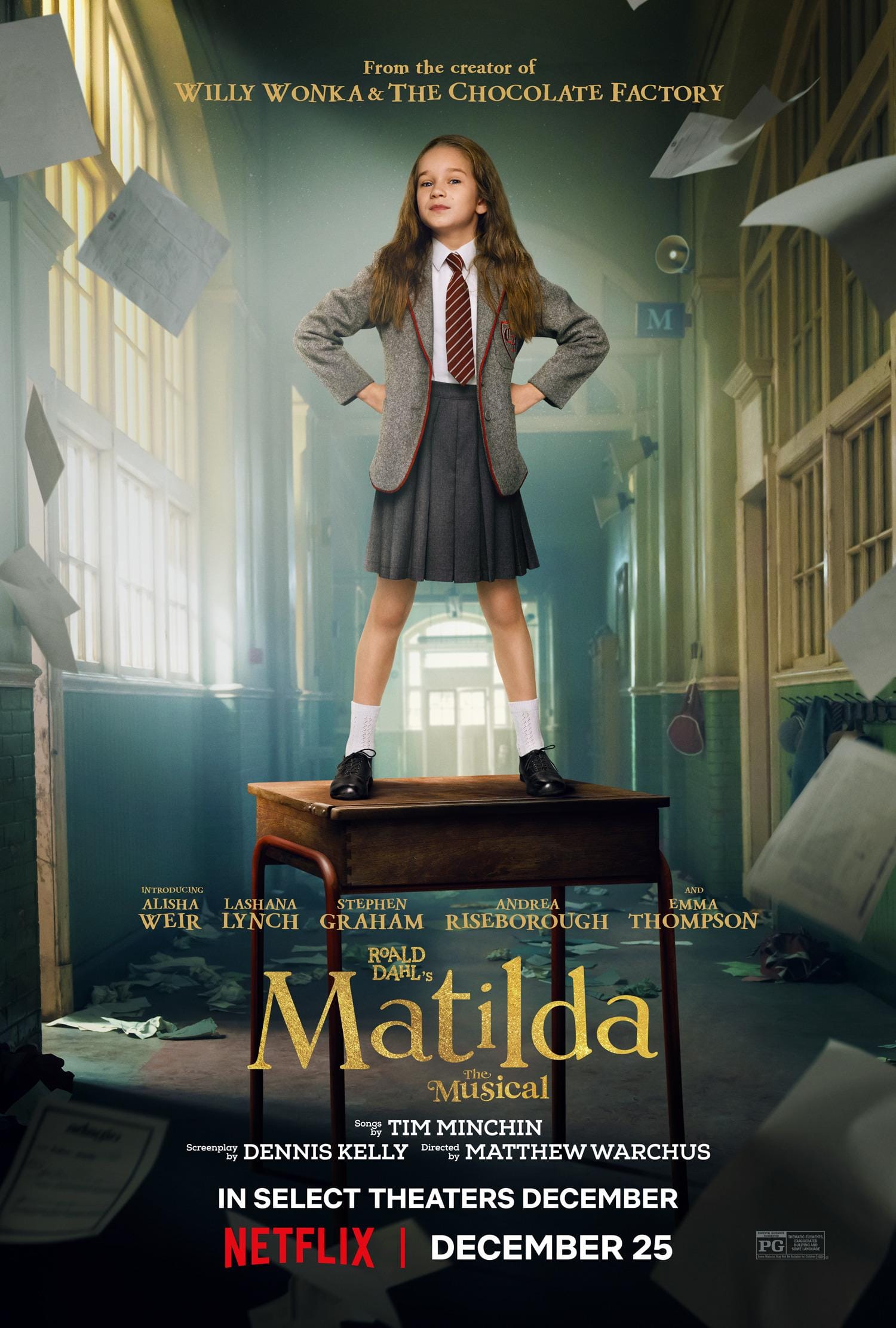 Matilda: The Musical (2022) Full Poster HD — Watch & Download on MovieBox