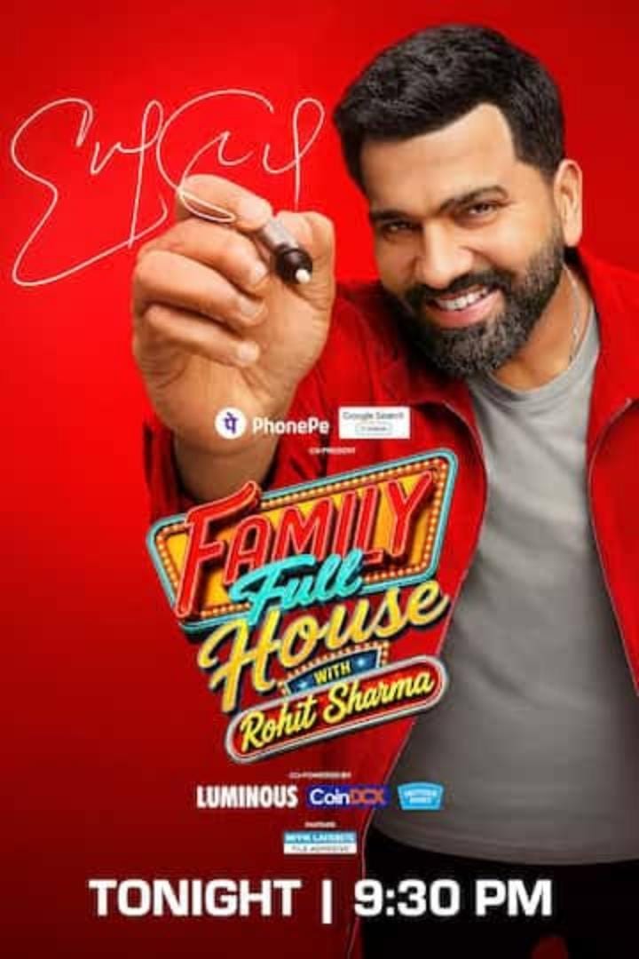 Family Full House with Rohit Sharma. [Hindi] (2026) Full Poster HD — Watch & Download on MovieBox