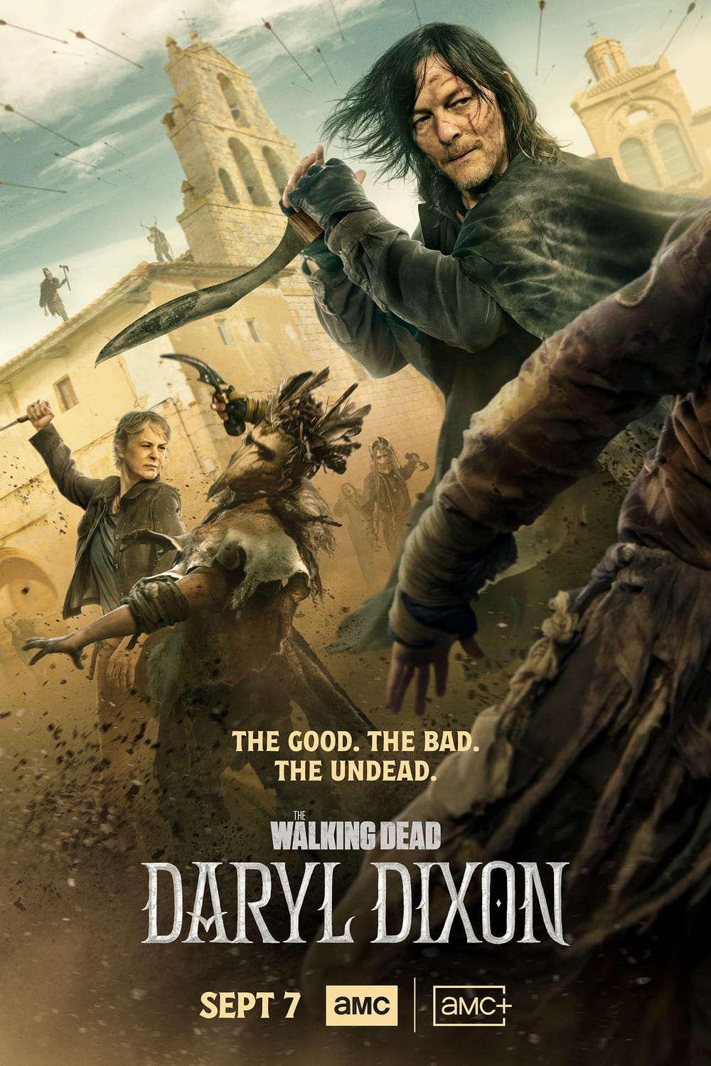 The Walking Dead: Daryl Dixon S1-S3 (2023) Full Poster HD — Watch & Download on MovieBox