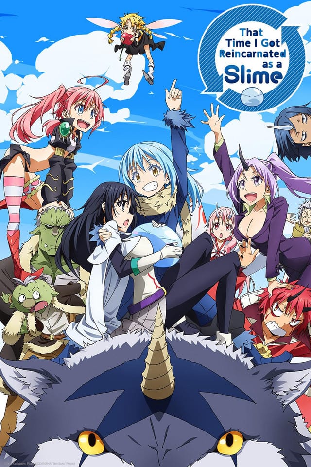 That Time I Got Reincarnated as a Slime [Hindi] (2024) Full Poster HD — Watch & Download on MovieBox