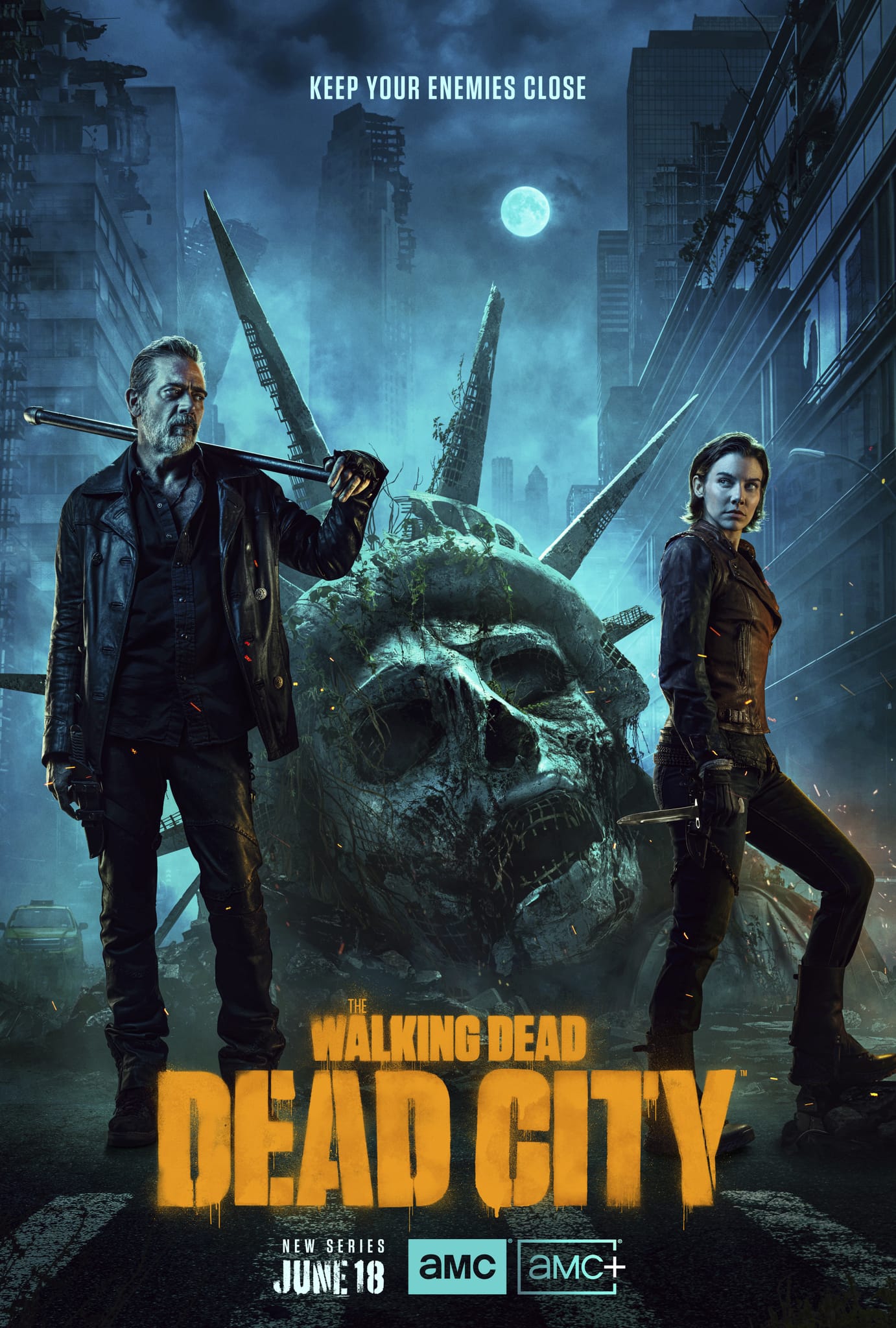 The Walking Dead: Dead City S1-S3 (2023) Full Poster HD — Watch & Download on MovieBox