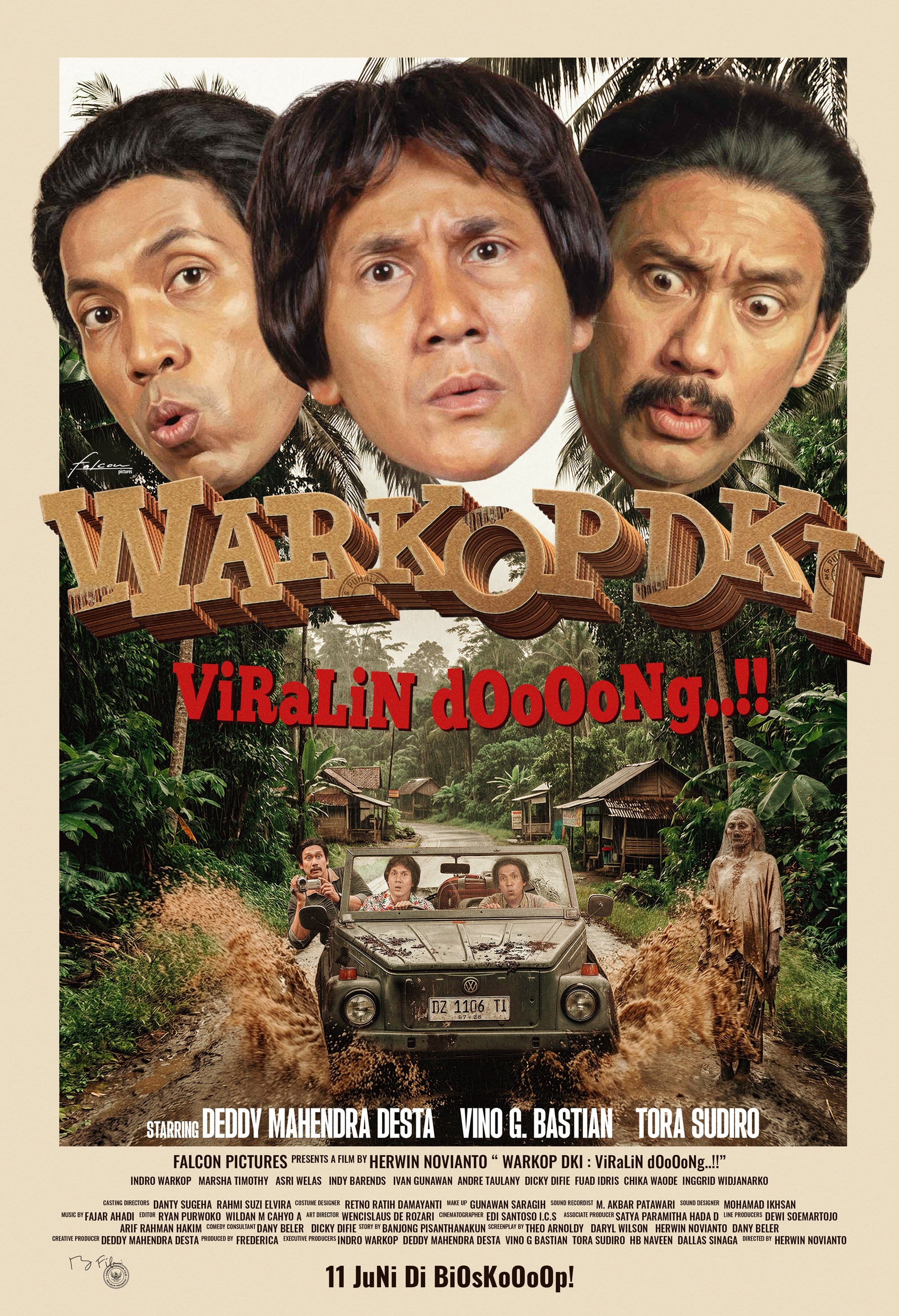 Warkop DKI: ViRaLiN dOoOoNg..!! [Hindi] (2026) Full Poster HD — Watch & Download on MovieBox