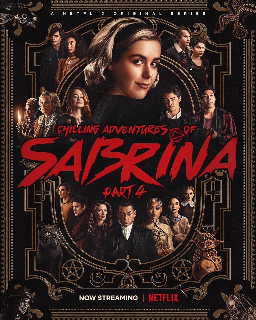 Chilling Adventures of Sabrina S1-S4 (2018) Full Poster HD — Watch & Download on MovieBox