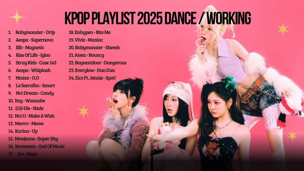 Kpop Playlist 2025, Kpop Playlist for Studying, Working, Dance | KPOP Song 1 Hour (2025) Full Poster HD — Watch & Download on MovieBox