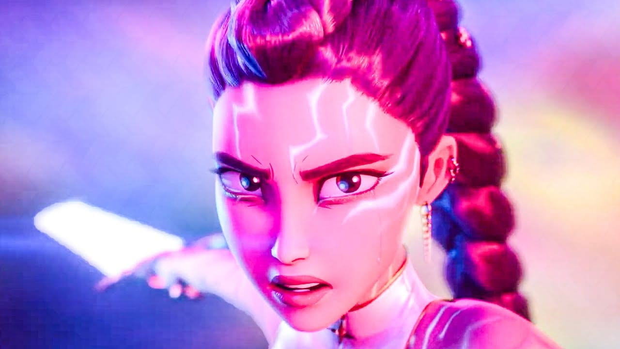 Huntrix vs. Saja Boys: What It Sounds Like Song - K-POP DEMON HUNTERS Movie Clip (2025) (2025) Full Poster HD — Watch & Download on MovieBox