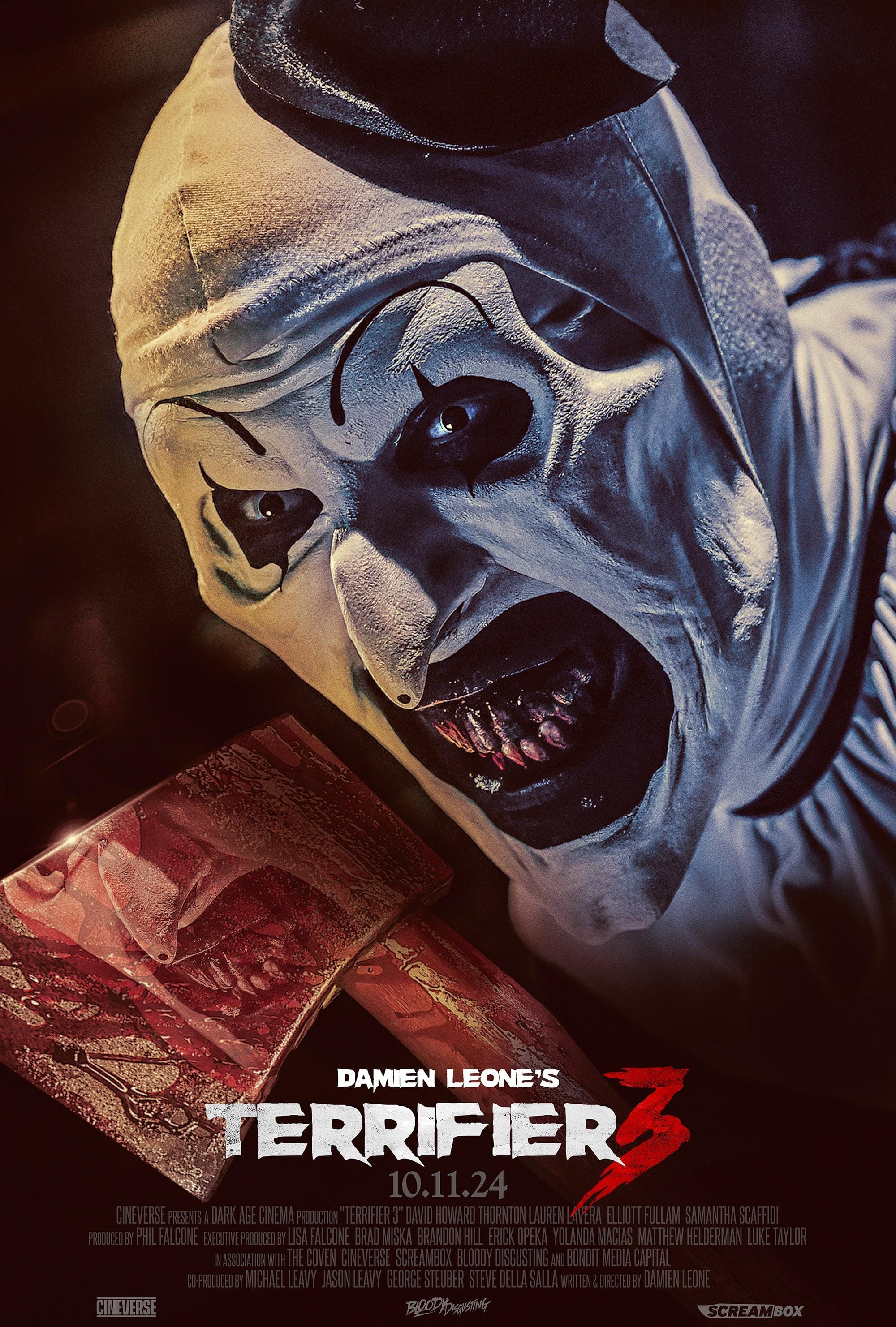 Terrifier 3 (2024) Full Poster HD — Watch & Download on MovieBox