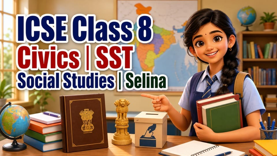 ICSE Class 8 Civics | SST Social Studies | Selina (2025) Full Poster HD — Watch & Download on MovieBox