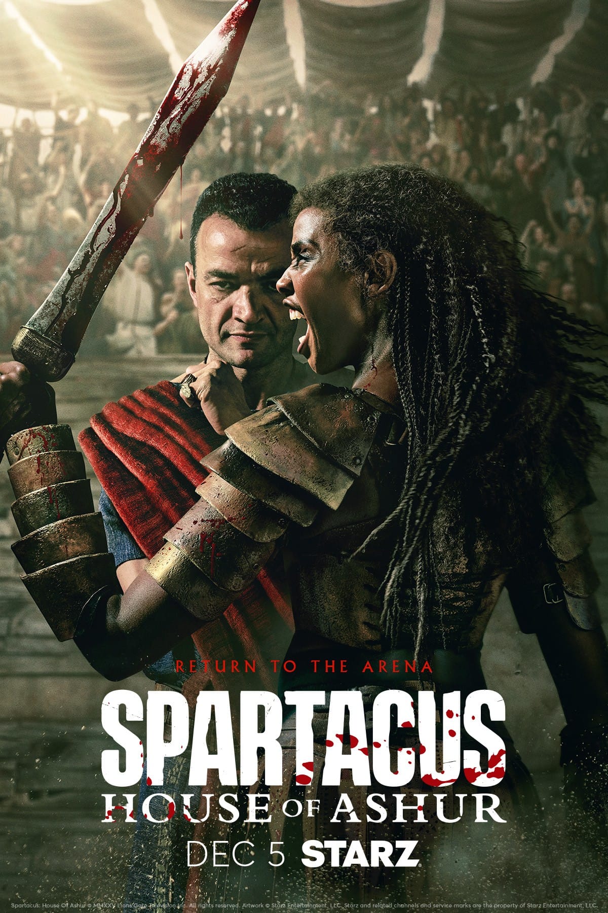 Spartacus: House of Ashur (2025) Full Poster HD — Watch & Download on MovieBox